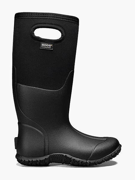 BOGS Boots Deutschland - Mesa Solid Isolierte Regenstiefel Damen Schwarz DE75618